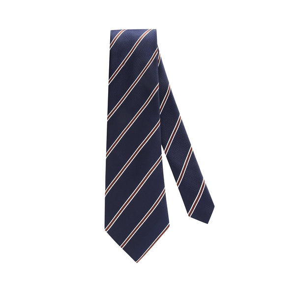 Classic Tie Stripe Blue & Red